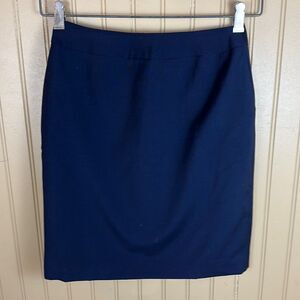 Episode Navy Blue Wool Mini Skirt Size 2